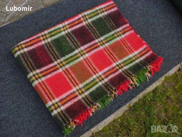 Одеало родопско - мека вълна - двулицево !