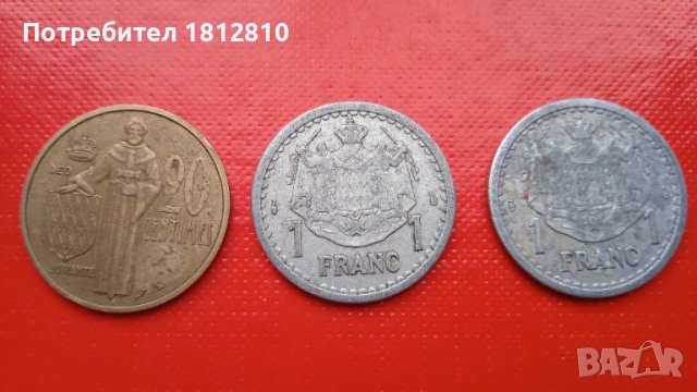 Монети от Монако, снимка 12 - Нумизматика и бонистика - 41364418