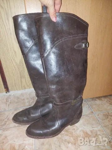Дамски ботуши естествена кожа , снимка 2 - Дамски ботуши - 48944328