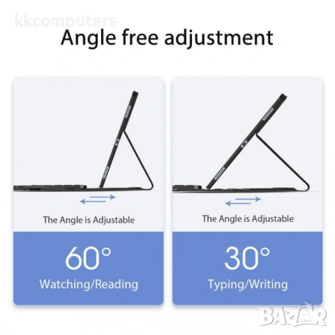 DUX DUCIS TK кожен калъф с Bluetooth клавиатура и тъчпад за Samsung Galaxy Tab S11 Ultra, снимка 4 - Калъфи, кейсове - 53259655