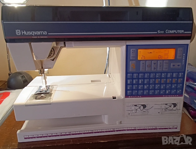 шевна машина Husqvarna 500 computer 