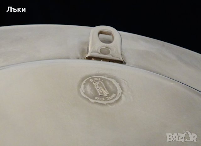 Чиния,плато от калай 18 см. , снимка 7 - Пана - 35997702