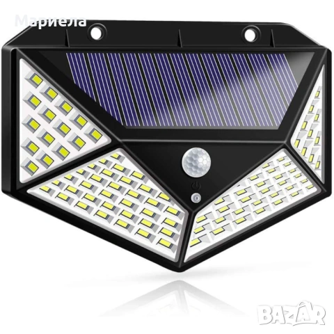 10бр. Сензорен соларен прожектор, снимка 2 - Соларни лампи - 53638409