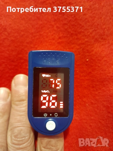 Пулсов оксиметър за измерване на пулса и кислорода в кръвта , снимка 2 - Друга електроника - 52895783