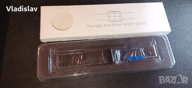 Каишка Amening за смарт часовник от неръждаема стомана , снимка 2 - Смарт гривни - 52110531