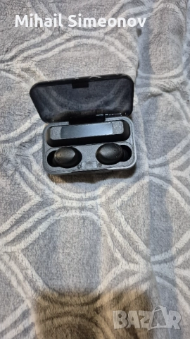 Слушалки TWS Wireless BTH-F9-5, Bluetooth, В ухото, Universal, Black