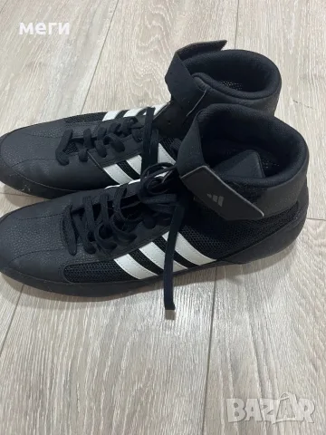 Мъжки оргинални  маратонки за бокс adidas, снимка 3 - Спортни обувки - 56151643