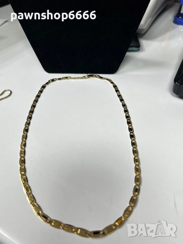 Златен синджир 14 К , снимка 2 - Колиета, медальони, синджири - 52801529