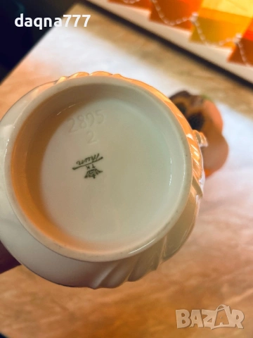 Vtg порцеланова захарница Thun, снимка 8 - Антикварни и старинни предмети - 53643902