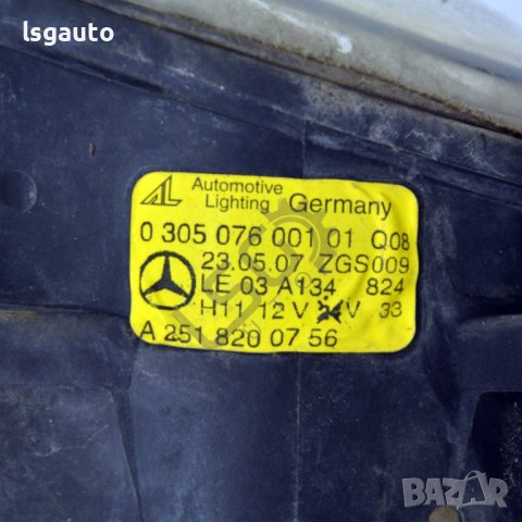 Ляв халоген Mercedes-Benz CLS (C219) 2004-2010 ID:106723, снимка 3 - Части - 41780529