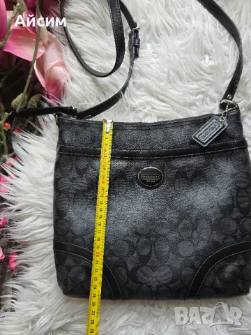 оригинална кожена  чанта Coach, снимка 9 - Чанти - 47518991