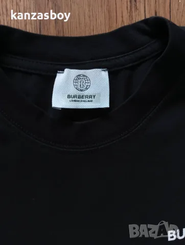 burberry monogram motif cotton tee - мъжка тениска р-р L, снимка 7 - Тениски - 55849062