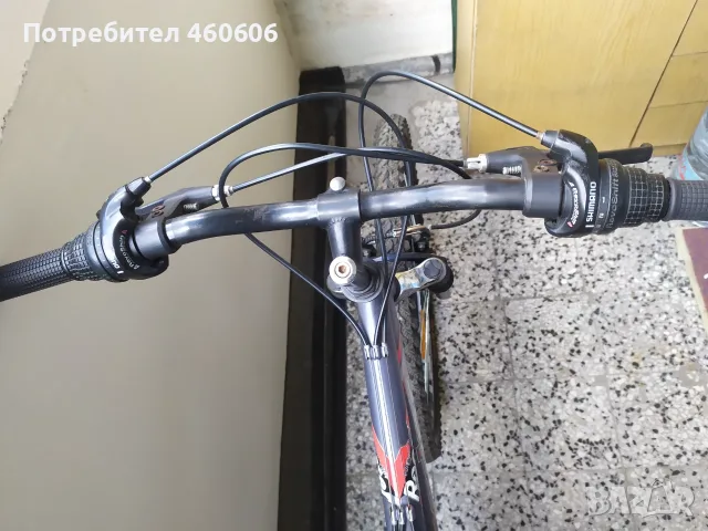 Продавам модел велосипед (Leader Rooster / GTX) с двойно окачване и стоманена рамка, снимка 4 - Велосипеди - 55926475