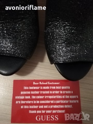 Елегантни Дамски обувки GUESS, снимка 3 - Дамски обувки на ток - 39881450