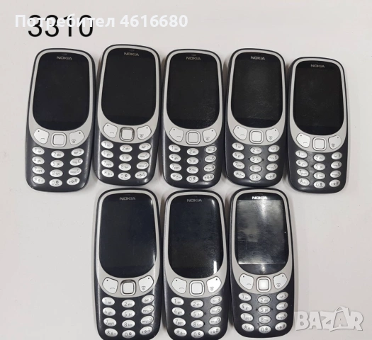 Телефони Нокиа 3310 (2017).  Предлагат се с ненадути батерии, без зарядно, снимка 5 - Резервни части за телефони - 52131970