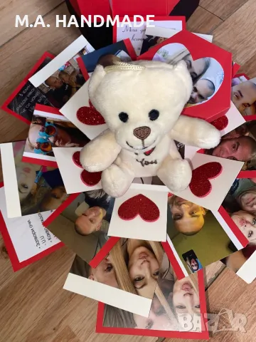 Кутия със снимки, прекрасен подарък за всеки повод , снимка 3 - Декорация за дома - 48887143