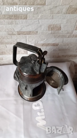 Стар немски ЖП фенер - 1940 година - WWII, снимка 9 - Антикварни и старинни предмети - 50625731