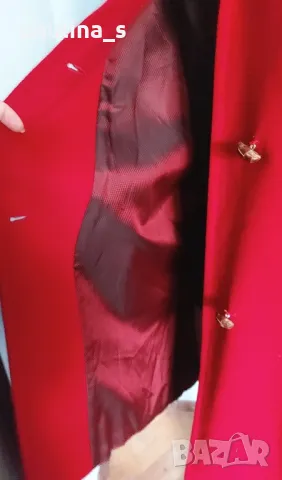 Винтидж аутлет / 2 бр. Вълнено палто с естествена кожа с косъм "Rue de Grenelle" и "Antoinette", снимка 7 - Палта, манта - 47980241