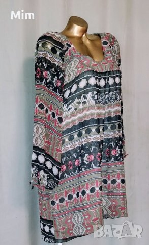 Patriczia Pepe 42/ L Рокля/туника/ на фигури с дълъг ръкав &, снимка 2 - Рокли - 44156040