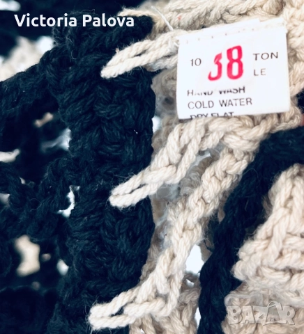 Ефектна бутикова блуза  CROCHET , снимка 8 - Блузи с дълъг ръкав и пуловери - 52533586