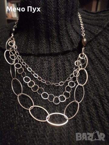 Сребърен комплект - колие и гривна (12)