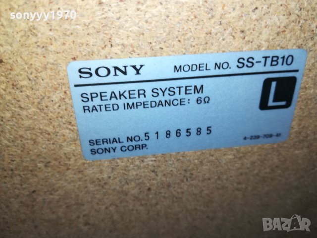 SONY-ТОНКОЛОНИ 1010231109L2EK, снимка 11 - Тонколони - 42506082
