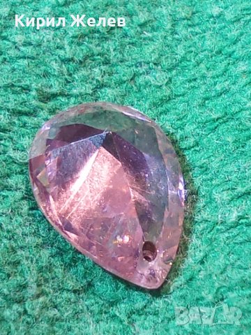 НАТУРАЛЕН ЮВЕЛИРНО ФАСЕТИРАН РОЗОВ КВАРЦ МЕДАЛЬОН СКЪПОЦЕНЕН КАМЪК ПЕНДАНТ БИЖУ АРТ - ВИСУЛКА 25997, снимка 15 - Колиета, медальони, синджири - 35974988