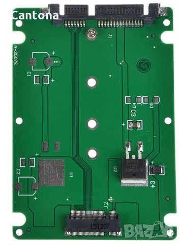 M.2 NGFF (SATA) SSD към 2,5 SATA адаптер