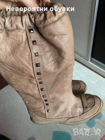 Кожени ботуши Diesel, снимка 5 - Дамски ботуши - 38973572