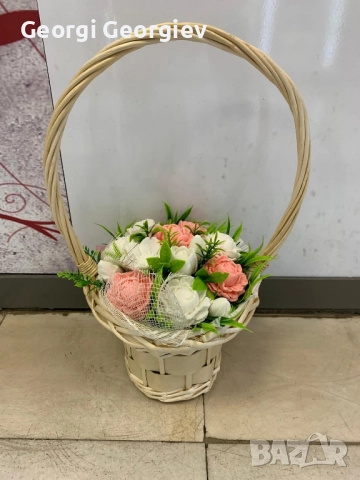 цветя изработени с глицеринов ароматен сапун , снимка 6 - Други - 51962008