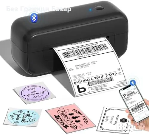 Нов Phomemo Bluetooth термален принтер 4x6 за етикети - Amazon, eBay