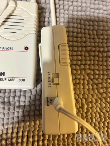 H&H Hartig&Heling 2 канална безжична станция бебефон, снимка 2 - Антикварни и старинни предмети - 48599766