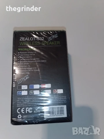 Продавам нова качествена блутут тонколона Zealot S32 10 вата, неразпечатана, снимка 2 - Bluetooth тонколони - 51036336