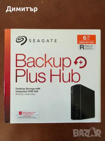 Hard Drive Sata кутия за външен твърд диск Seagate Backup Plus Hub HDD