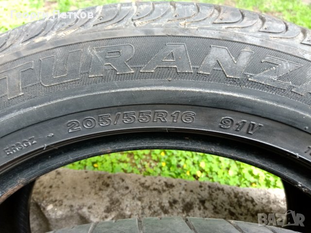 Летни гуми Bridgestone Turanza-2бр., снимка 2 - Гуми и джанти - 41317015