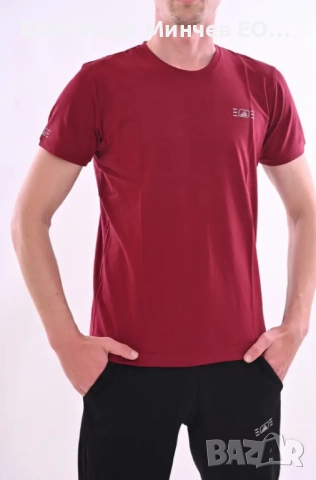 Български Мъжки Летен Спортен Комплект Тениска + Къси Панталони № 1200-2, снимка 2 - Спортни дрехи, екипи - 51897180