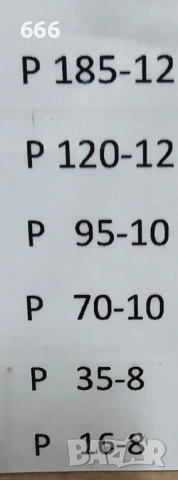 КАБЕЛНИ ОБУВКИ АЛУМИНИЕВИ ВСИЧКО - 10.00 ЛВ., снимка 4 - Други инструменти - 52393232