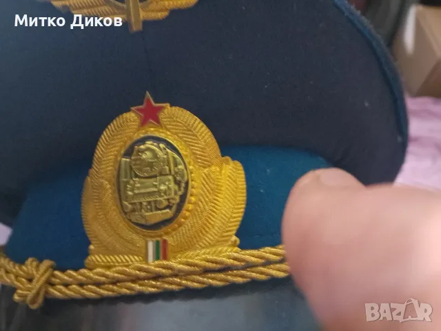 Фуражка от соца БДЖ нова размер 56, снимка 2 - Екипировка - 56074325