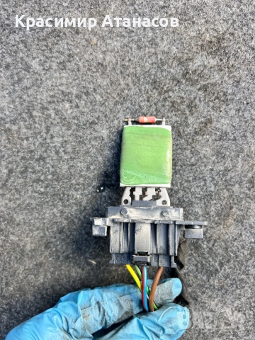 A51002300. Реостат парно управление вентилатор за Фиат Гранде пунто.2006-2011г, снимка 3 - Части - 52193326