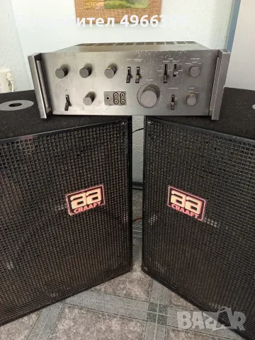 Два броя оригинални немски тонколони AA CRAFT 400W всяка, снимка 2 - Тонколони - 56322704