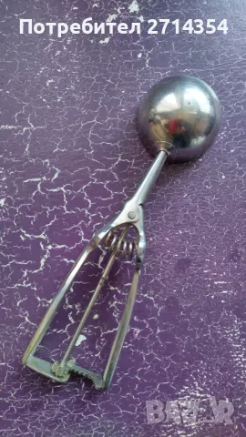 Лъжица за сладолед , снимка 3 - Прибори за хранене, готвене и сервиране - 49282856