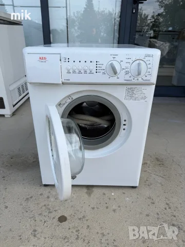 Мини - малка пералня AEG 4 кг Като Нова, снимка 5 - Перални - 56282314