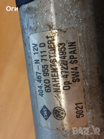 Моторче задна чистачка за Сеат Ароса,Фолксваген Поло и Лупо 6X0 955 711 D, снимка 3 - Части - 53580303