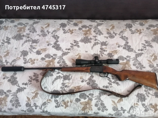 Продавам ловна карабина ИЖ18 кал.223 в комплект с оптика и супресор, снимка 4 - Ловно оръжие - 53581292