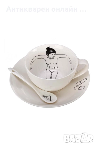 Комплект чаши и чинии от колекция Pols Potten. , снимка 6 - Чаши - 52845337