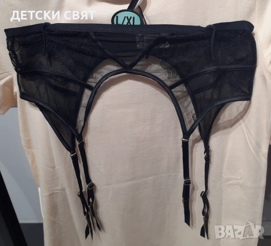 Еротично бельо с жартиери и колани за жартиери, снимка 5 - Бельо - 53467667