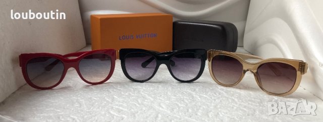 Louis Vuitton 2023 висок клас дамски слънчеви очила котка, снимка 11 - Слънчеви и диоптрични очила - 38948250