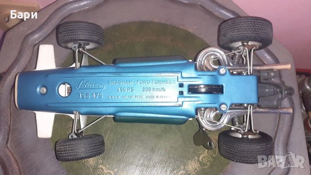Рядка играчка състезателна кола на SCHUCO 356 175, Brabham Ford Formula 1, снимка 6 - Други ценни предмети - 41564899