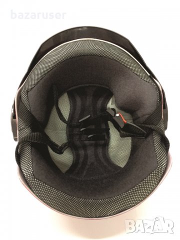 Нова Каска за Мотор Тип Каскет-Черна/Червена/Синя/Бяла А-174, снимка 11 - Аксесоари и консумативи - 33918839