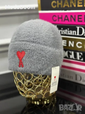 Ami дамски зимни шапки различни цветове , снимка 2 - Шапки - 48250908